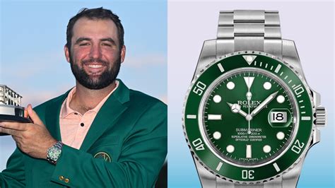 scottie sheffler rolex|Scottie Scheffler.